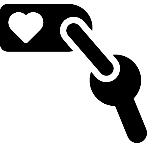 Key With Heart Keychans Free Download