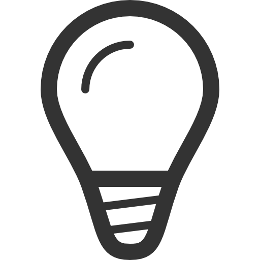 Small Light Bulb Free Vector Icons Designed