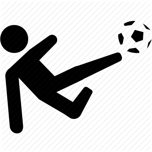 Ball, Kick, Player, Score, Soccer, Striker Icon
