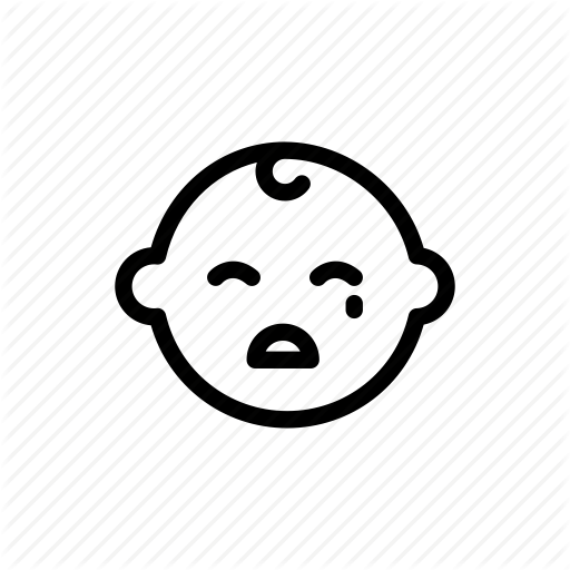 Baby, Child, Children, Cry, Crying, Kid, Sad Icon