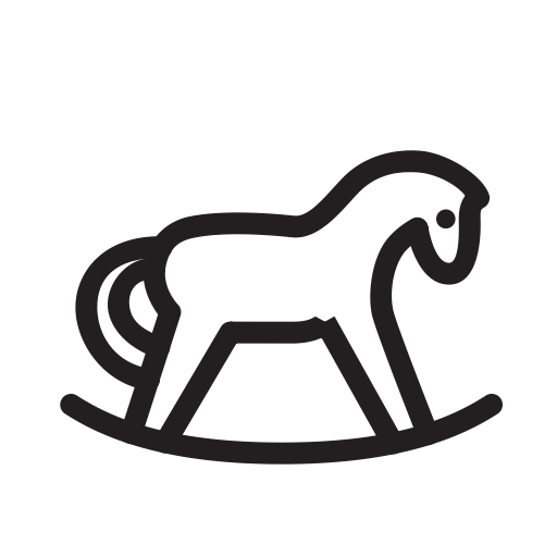 Holiday, Horse, Kids, Toy, Xmas Icon