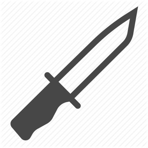 Blade, Cut, Cutthroat, Knife, Serial Killer, Sharp, Weapon Icon