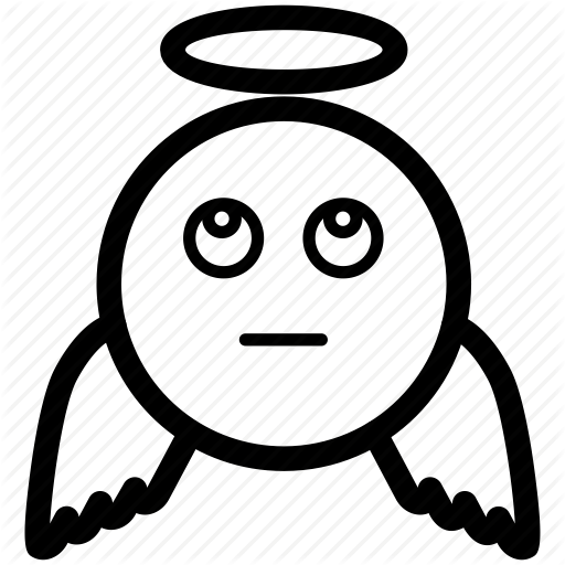 Angel, Bless, Emoji, Emoticon, Heavenly, Kind Icon