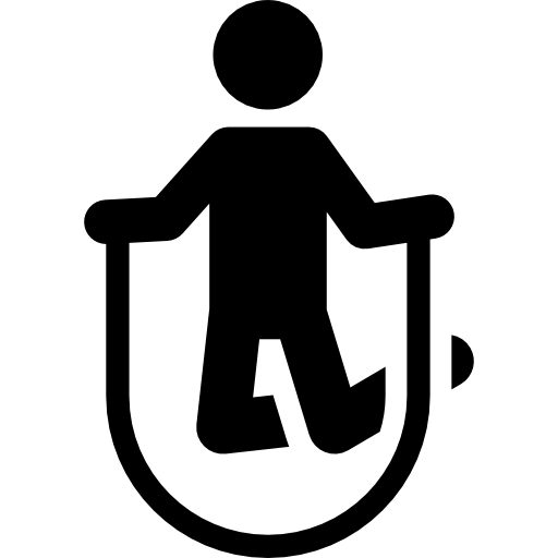 Jumping Rope Icon Kindergarten Pictograms Freepik