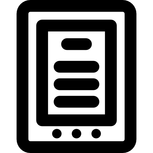 Ebook, Kindle, Travel, Read, Novel, Reading, Journey Icon