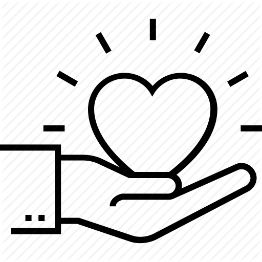 Care, Courtesy, Empathy, Heart, Kindness Icon