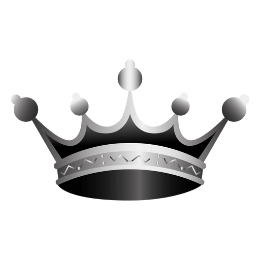 Crown Icon Realistic Illustration