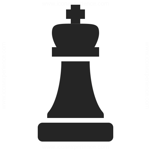 Chess Piece King Icon Iconexperience