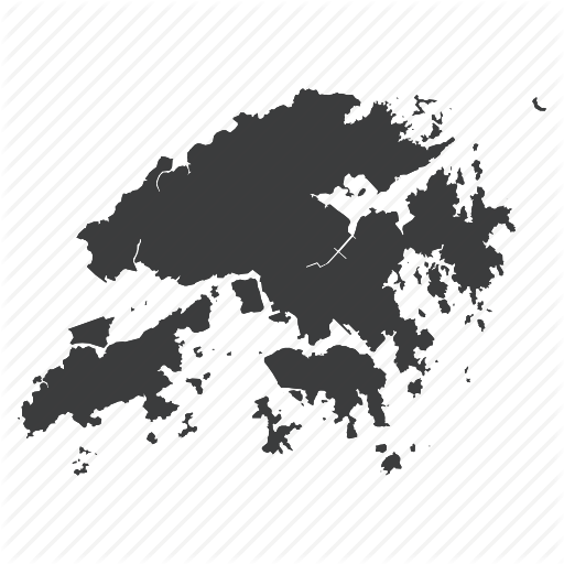 Hong Kong Map Icon