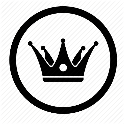 Kingdom, Label, Queen, Round, Royal Icon