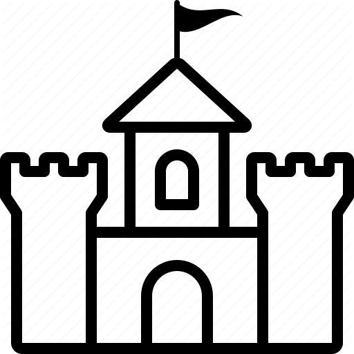 Base, Castle, Citadel, Fort, Fortress, Keep, Kingdom Icon