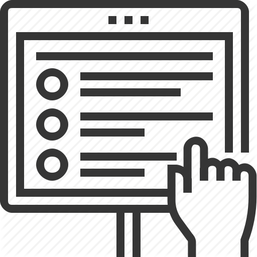 Client, Feedback, Kiosk, Offline, Survey, Tablet, Test Icon