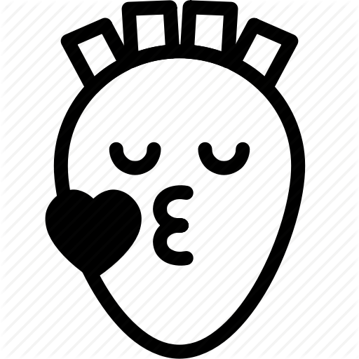 Emoji, Emotion, Expression, Face, Feeling, Kiss Icon
