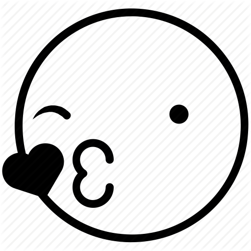 Emoji, Emoticon, Kiss, Live Icon