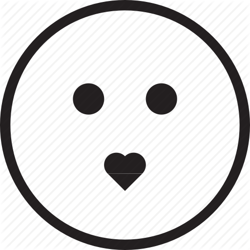 Emoji, Emotions, Heart, Kiss, Love, Smiley, Smooch Icon