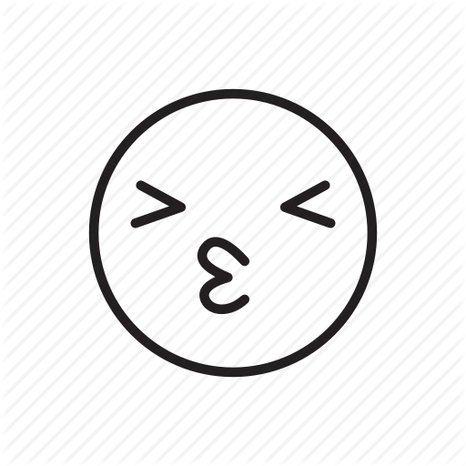 Emoticon, Face, Kiss, Love, Miss, Smiley, Valentine Icon