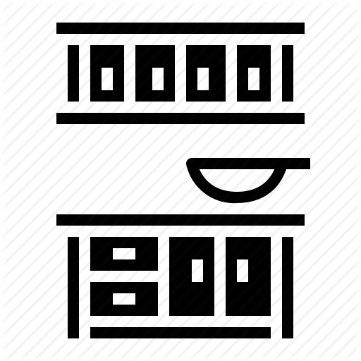 Cabinet, Furnijor, Kitchen Icon