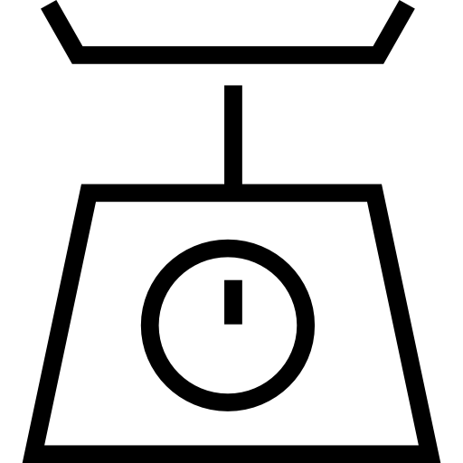 Kitchen Scale Outline