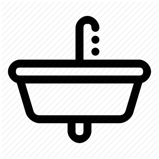 Kitchen, Sink, Washbasin, Washstand, Water Icon