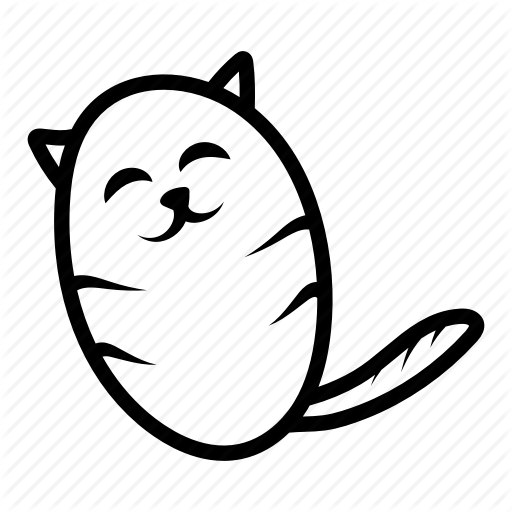 Animal, Cat, Hand Drawn, Happy, Kitten, Kitty Icon