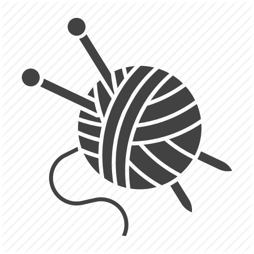 Knitting, Needles, Wool, Yarn Icon