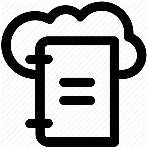 Book, Cloud, Cloud Library, Computing, Education, Knowledge Icon