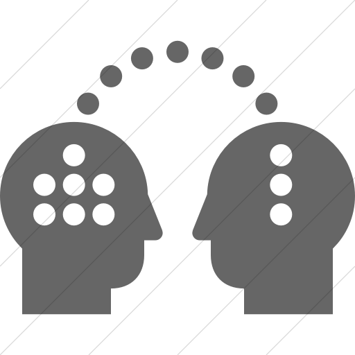 Simple Gray Iconathon Knowledge Transfer Icon