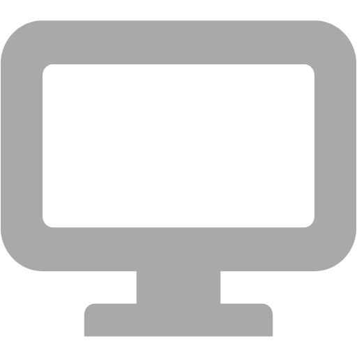 Dark Gray Desktop Icon