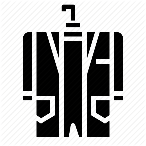 Clothes, Coat, Fashion, Lab Icon