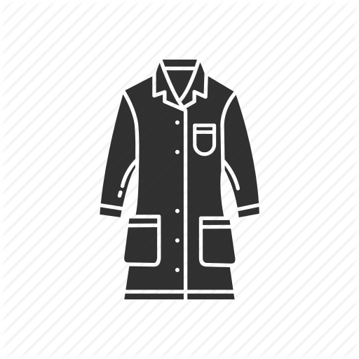 Clothes, Lab Coat, Laboratory, Uniform Icon