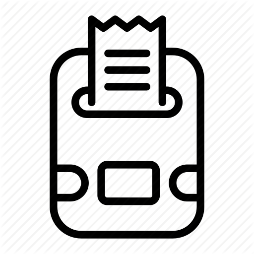 Bill, Check, Equipment, Label, Printer, Shop, Store Icon