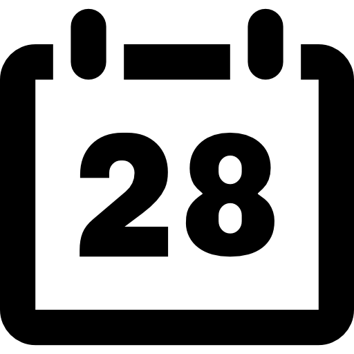 Day Of A Calendar Icons Free Download