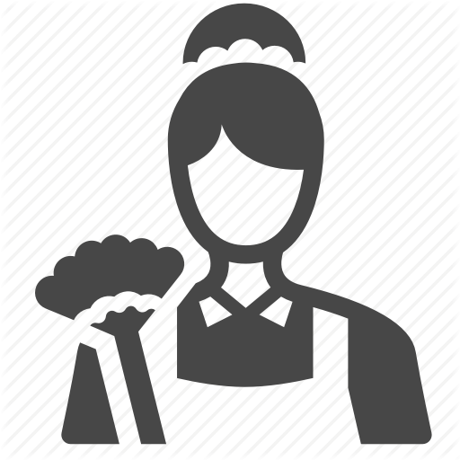 Cleaning Lady Icon