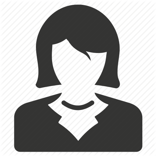 Businesswoman, Lady, Teacher, User, Woman Icon