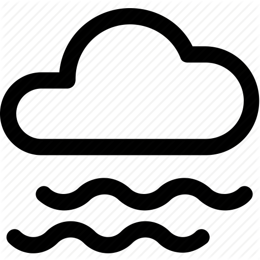 Lake, River, Sea, Water Waves Icon