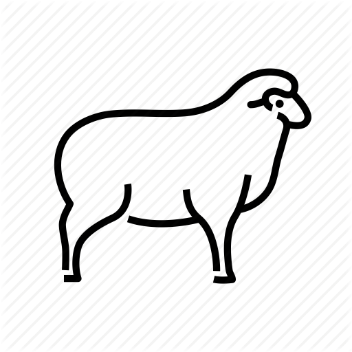 Animal, Animals, Farm, Lamb, Mammal, Sheep Icon