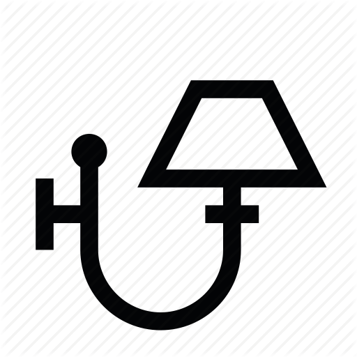 L Light, Light Bulb, Lighting, Wall Lamp Icon