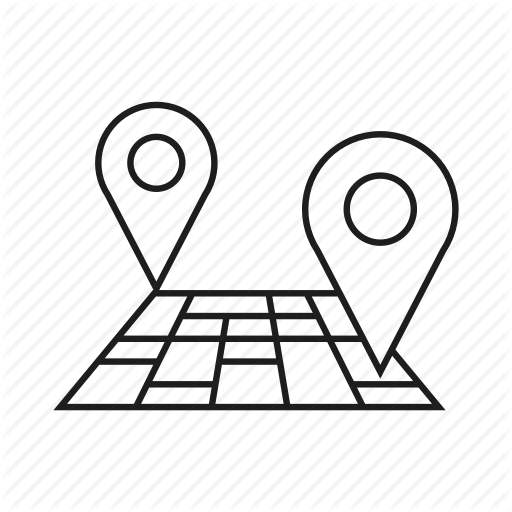 Area, Land, Location, Map, Pin, Tracking Icon