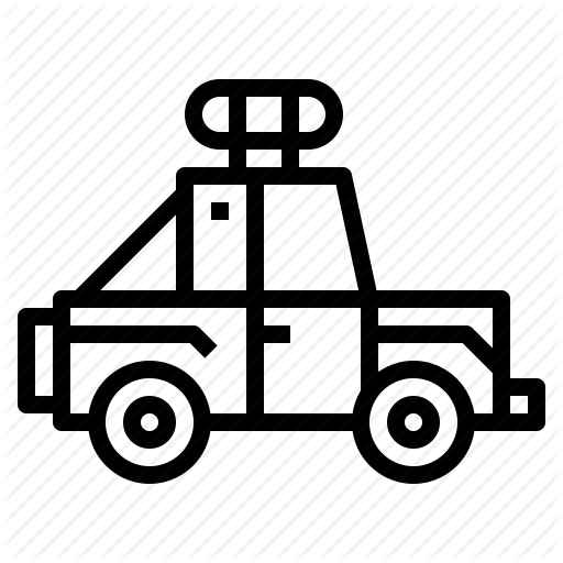 Car, Jeep, Land, Off, Road, Rover Icon