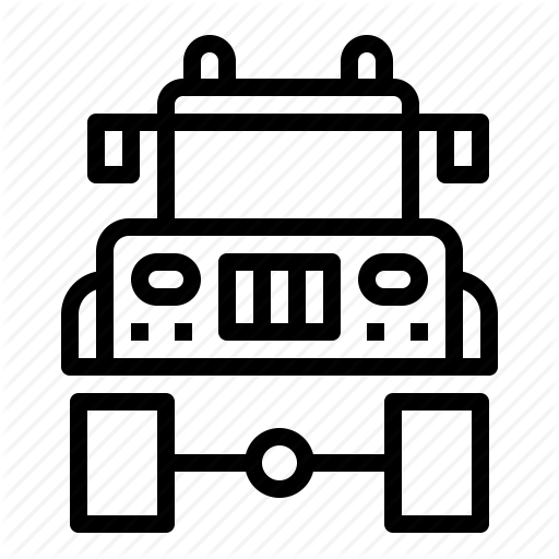 Jeep, Land, Off, Road, Rover Icon