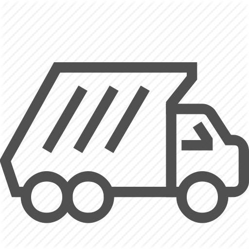 Dump, Garbage, Landfill, Service, Truck, Vehicle, Waste Icon