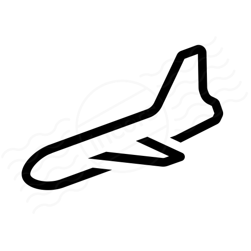 Iconexperience I Collection Airplane Landing Icon