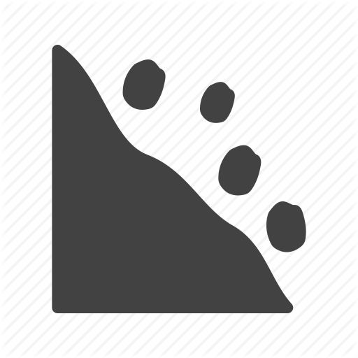 Hill, Landscape, Mountain, Nature, Top, Trace Icon