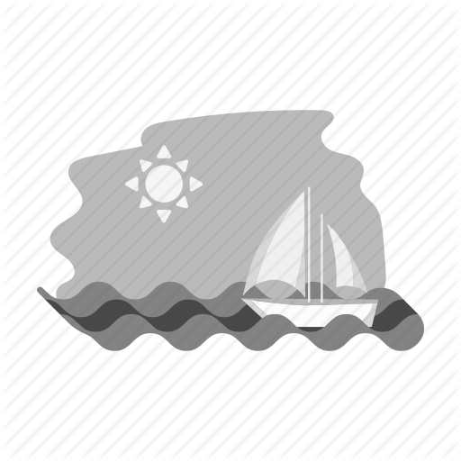 Landscape, Painting, Rest, Sea, Sun, Yacht Icon
