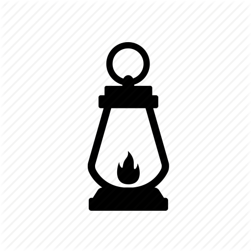 L Lantern, Light, Parks, Torch Icon