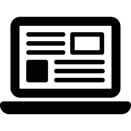 Laptop With Text Png Icon