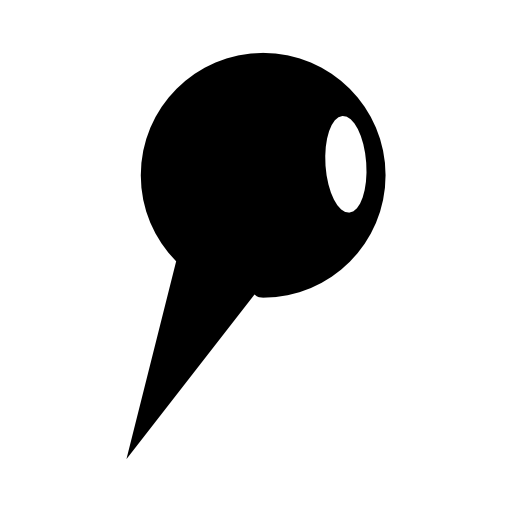 Pin With Large Head Variant Free Vector Icons Designed