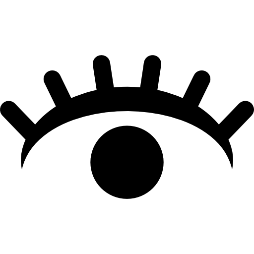 Eye With Eyelash Icons Free Download