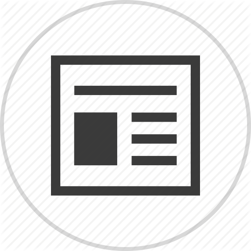 Latest, News, Newsletter, Paper Icon