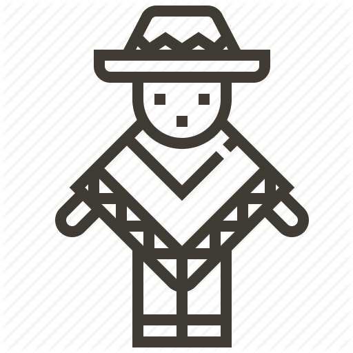 Avatar, Clothing, Latin America, Poncho Icon